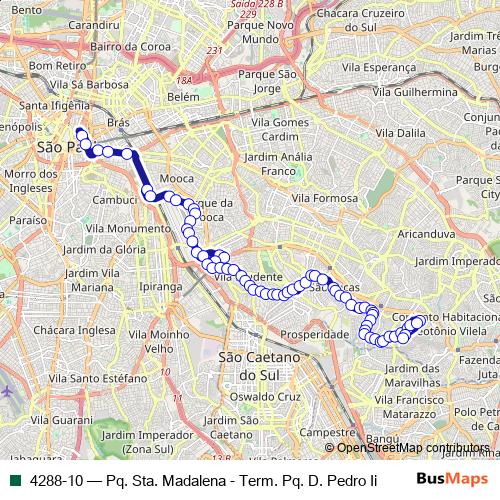 4288-10 bus Line Map