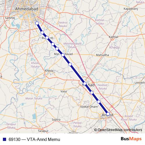 69130 rail Line Map