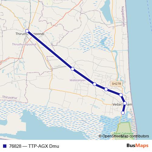 76828 rail Line Map