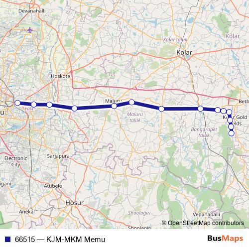 66515 rail Line Map