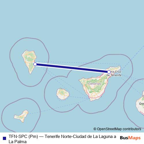 TFN-SPC (Pm) air Line Map