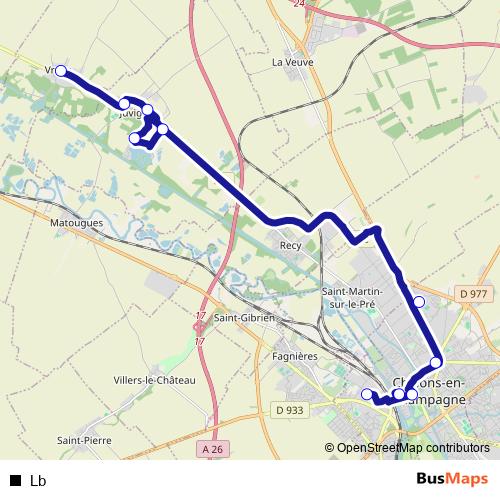 Lb bus Line Map
