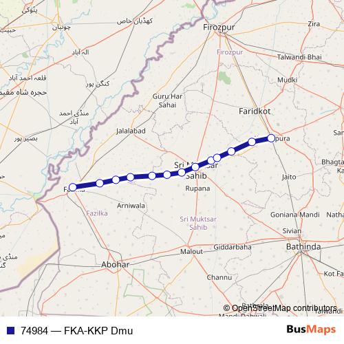 74984 rail Line Map