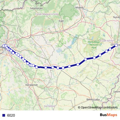 6020 rail Line Map