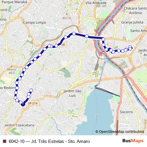 6042-10 bus Line Map