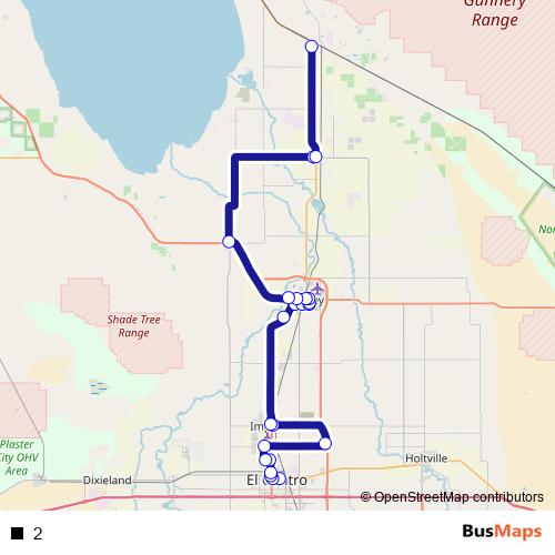 2 bus Line Map