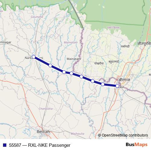 55587 rail Line Map