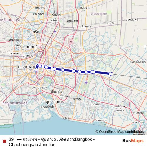 391 rail Line Map
