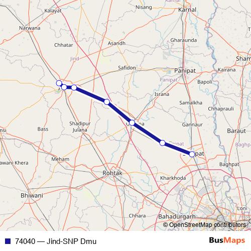 74040 rail Line Map