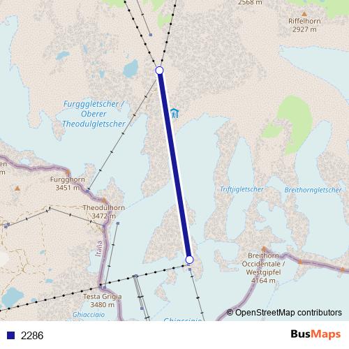 2286 cable-car Line Map