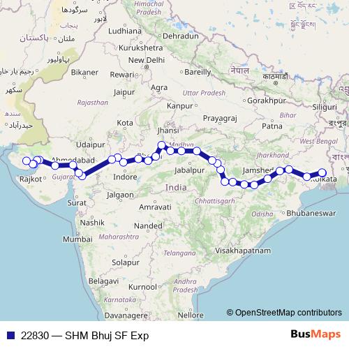 22830 rail Line Map