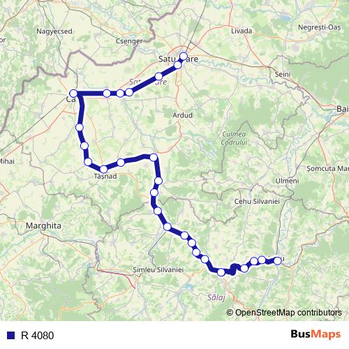 R 4080 rail Line Map