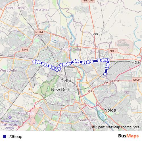 236eup bus Line Map
