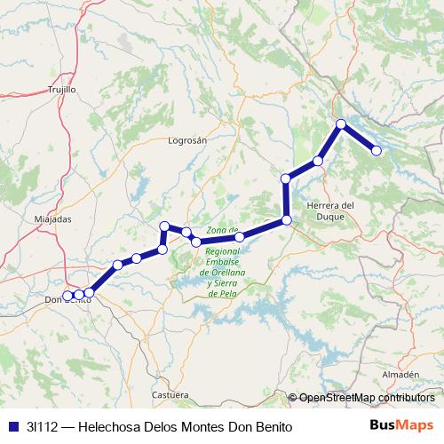 3l112 bus Line Map