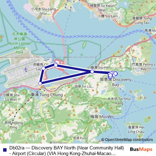 Db02ra bus Line Map