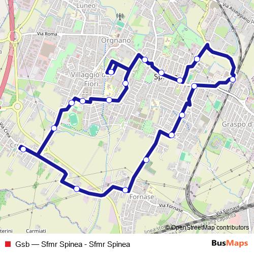 Gsb bus Line Map