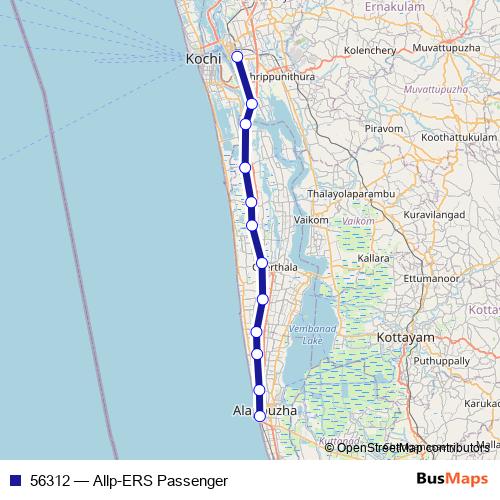 56312 rail Line Map