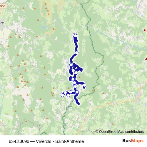 63-Ls309b bus Line Map
