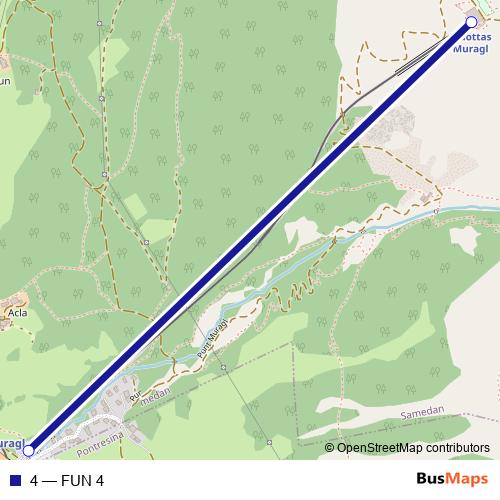 4 funicular Line Map
