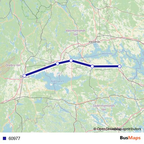 60977 bus Line Map