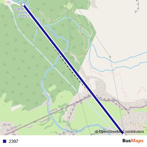 2397 cable-car Line Map