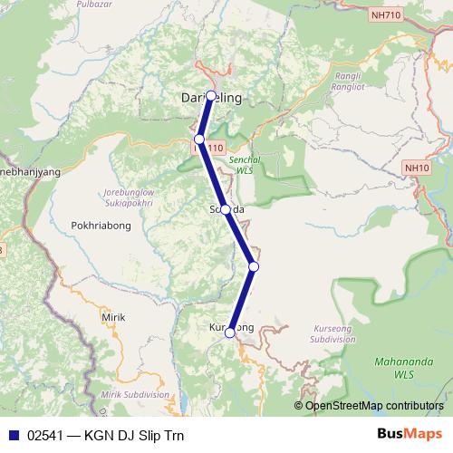 02541 rail Line Map