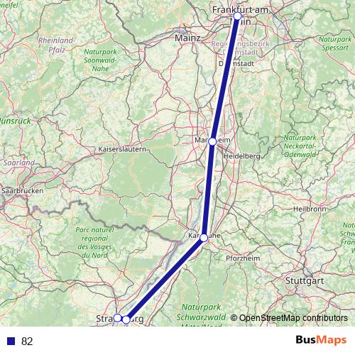 82 rail Line Map