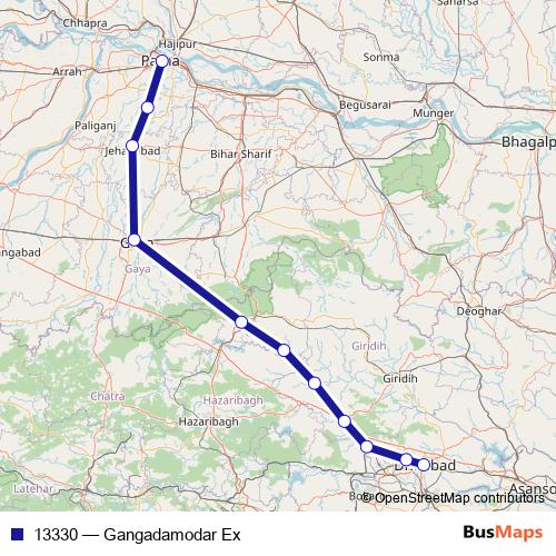 13330 rail Line Map