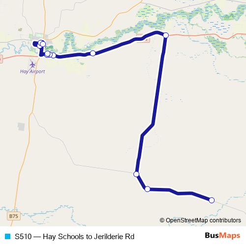 S510 bus Line Map