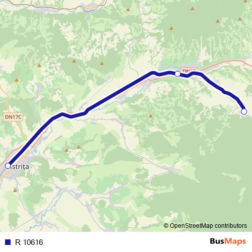 R 10616 rail Line Map