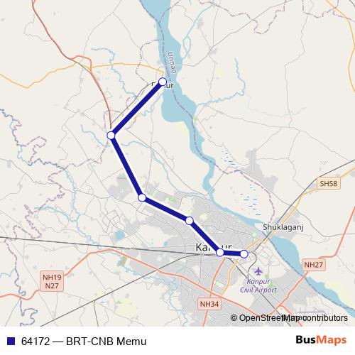 64172 rail Line Map