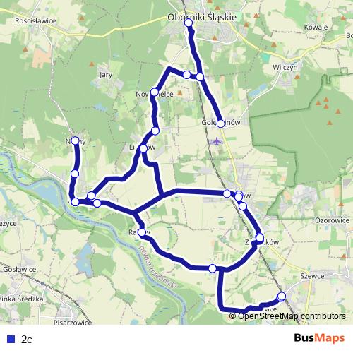 2c bus Line Map