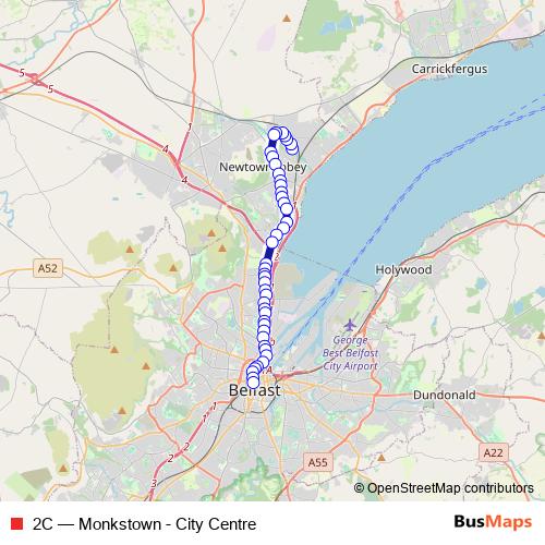 2C bus Line Map