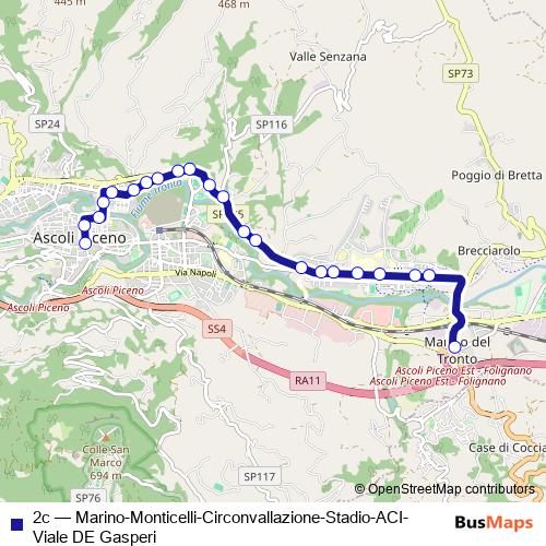 2c bus Line Map