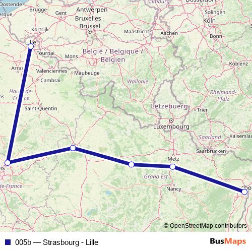 005b rail Line Map