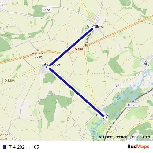 7-4-202 bus Line Map