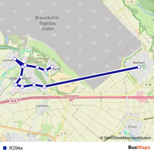 R294a metro Line Map