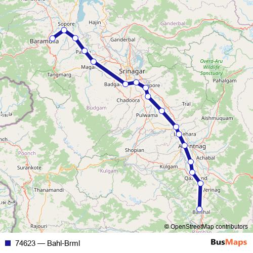 74623 rail Line Map