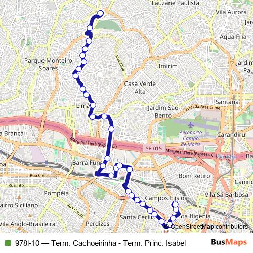 978l-10 bus Line Map