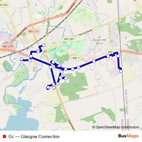 Gc bus Line Map