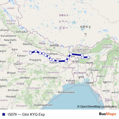 15078 rail Line Map