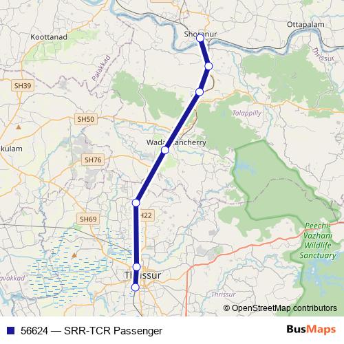 56624 rail Line Map
