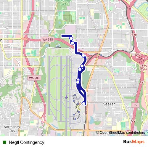 Negtl Contingency bus Line Map