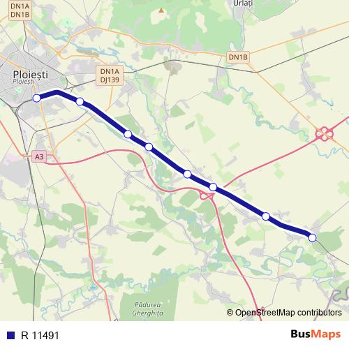 R 11491 rail Line Map