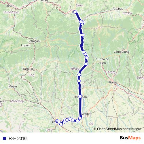 R-E 2016 rail Line Map