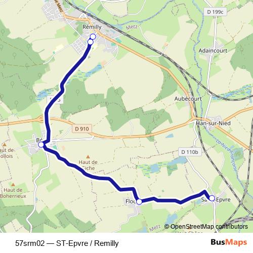 57srm02 bus Line Map