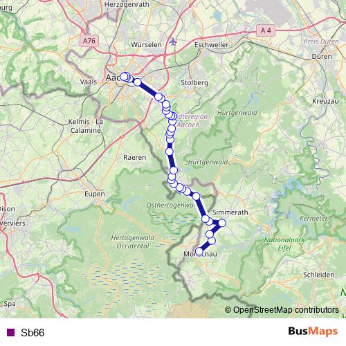 Sb66 monorail Line Map