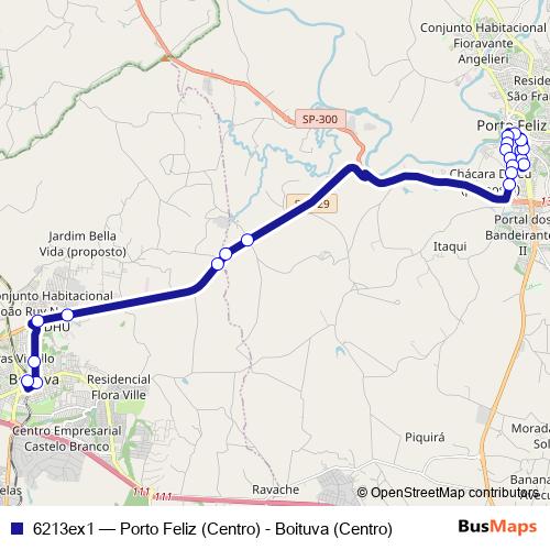 6213ex1 bus Line Map