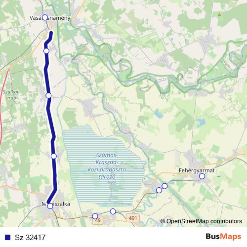 Sz 32417 rail Line Map