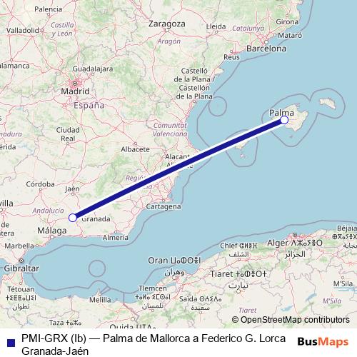 PMI-GRX (Ib) air Line Map